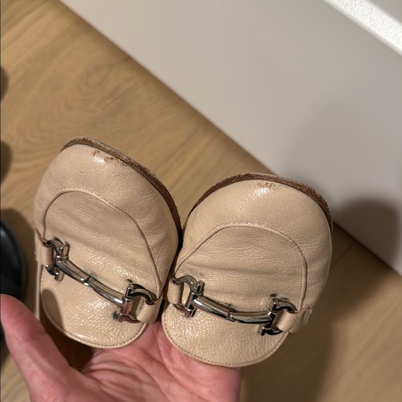 Salvatore Ferragamo Cream beige leather Loafers with Horsebit Detail 7 - Picture 4 of 6